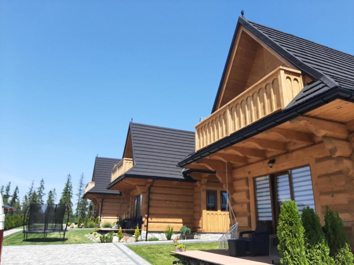 Domki Malcykowka W Zebie Z Jacuzzi Zab Bagian luar foto