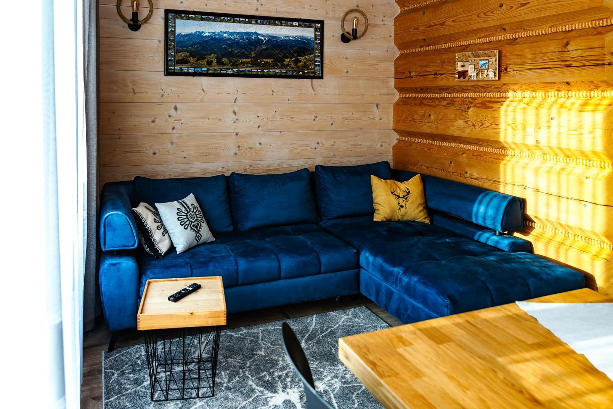 Domki Malcykowka W Zebie Z Jacuzzi Zab Bagian luar foto